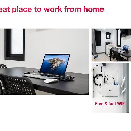 P1 Silom Pan Large Room Full Kitchen Wifi 4-6Pax Bangkok Exterior foto