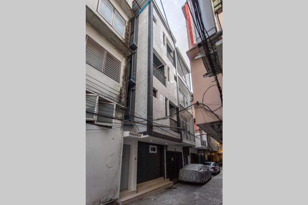 P1 Silom Pan Large Room Full Kitchen Wifi 4-6Pax Bangkok Exterior foto