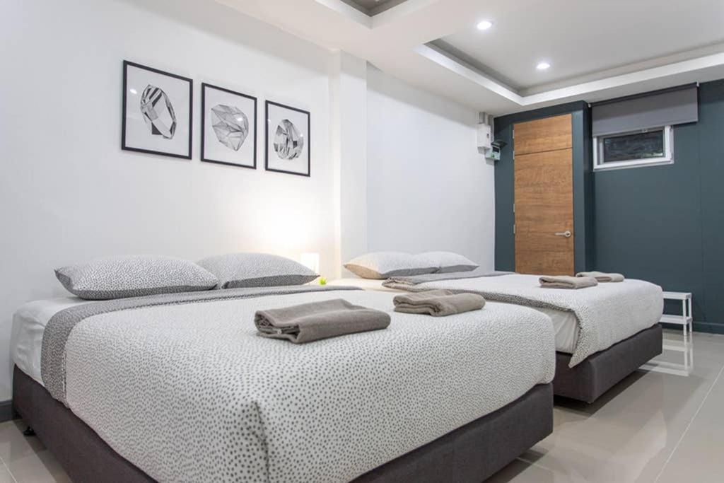 P1 Silom Pan Large Room Full Kitchen Wifi 4-6Pax Bangkok Exterior foto
